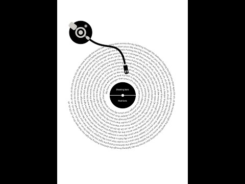 Rival Sons - Shooting Stars (Lyrics) Custom Vinyl Song Lyrics Poster