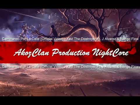 J Alvarez - Caminando Por La Calle  ft Ñengo Flow - Xavi The Destroyer l NightCore