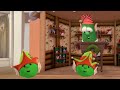 Veggietales Merry Larry And The True Light Of Christmas DVD Menu Walkthrough
