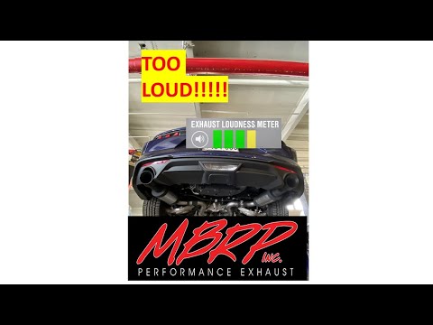 MBRP Cat Back Exhaust with Y Pipe (Race Version) - 2019 Ford Mustang Ecoboost