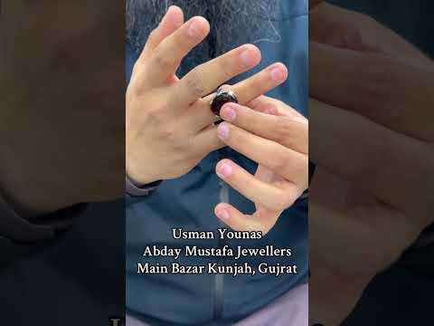 Top Quality Natural Yemeni Aqeeq Stone Handmade Ring 💍