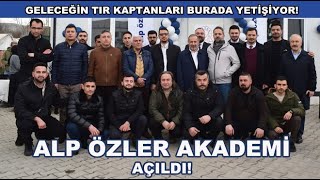 ALP ÖZLER AKADEMİ AÇILDI! #alpözlerakademi #tırkaptanları