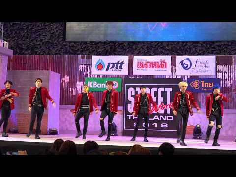 180512 Dice cover bts - Intro & MIC DROP @ Street World Thailand 2018