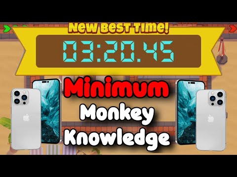 BTD6 Race Mobile Friendly Tutorial 📱 Minimum Monkey Knowledge 📱 Summer Dreams