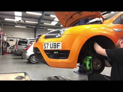 How To Lower A Ford Focus ST MK2 225 Eibach Pro Kit Springs