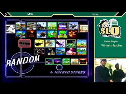 SLOCAP 5 Melee Singles: Mchi (Fox) vs. HMW (Falcon) Winners Semis