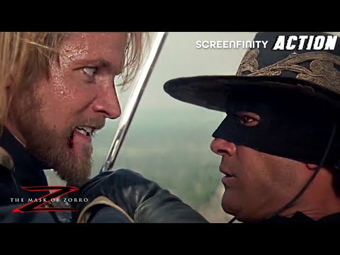 Zorro's fight to the death (ft. Antonio Banderas & Catherine Zeta-Jones) | Screenfinity Action