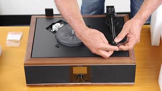 Andover One All-in-One Record Player Setup