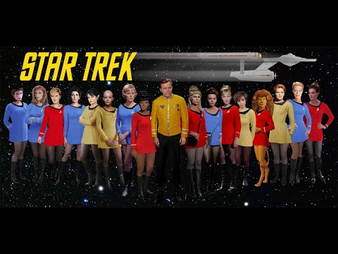 Capt. Kirk & The Women Of Star Trek
