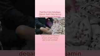 Download lagu pijat dua paha sekaligus dijamin sakit paha sering kram langsung sembuh #pijat #videos #abj #shorts mp3