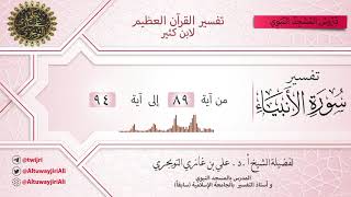 صورة 13 تفسير سورة الأنبياء | آية 89 - 94 | تفسير ابن كثير