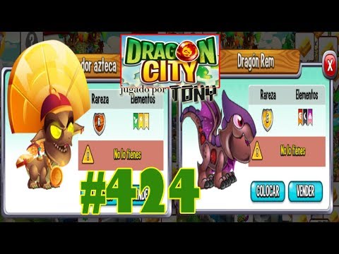 Dragon City "Capítulo 424 - El Dragón Emperador Azteca y Dragón Rem" por Tony