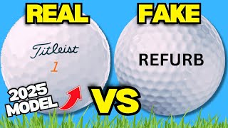 What’s Inside a Refurbished Golf Ball vs New Golf Ball? (Are they worth it?)
