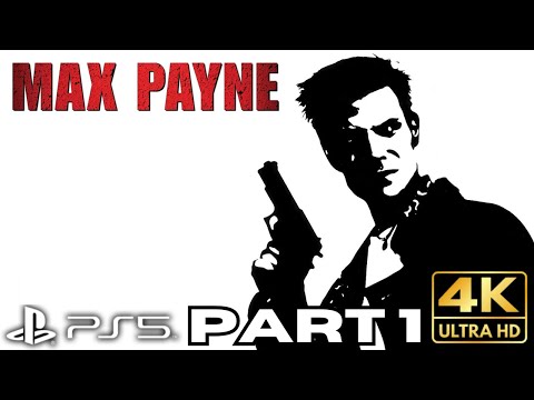 Max Payne Gameplay Walkthrough Part 1 | PS5 PS4 Games | 4K HDR | No Commentary Gaming