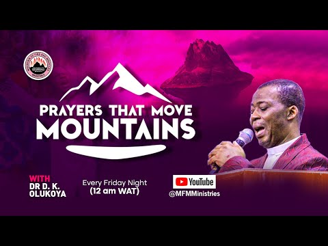 PRAYERS THAT MOVE MOUNTAINS Episode 80 with Dr D  K  Olukoya