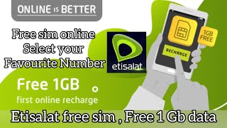 Buy Wasel Prepaid online and enjoy 1GB data | Choose Free favourite number @eAndUAE