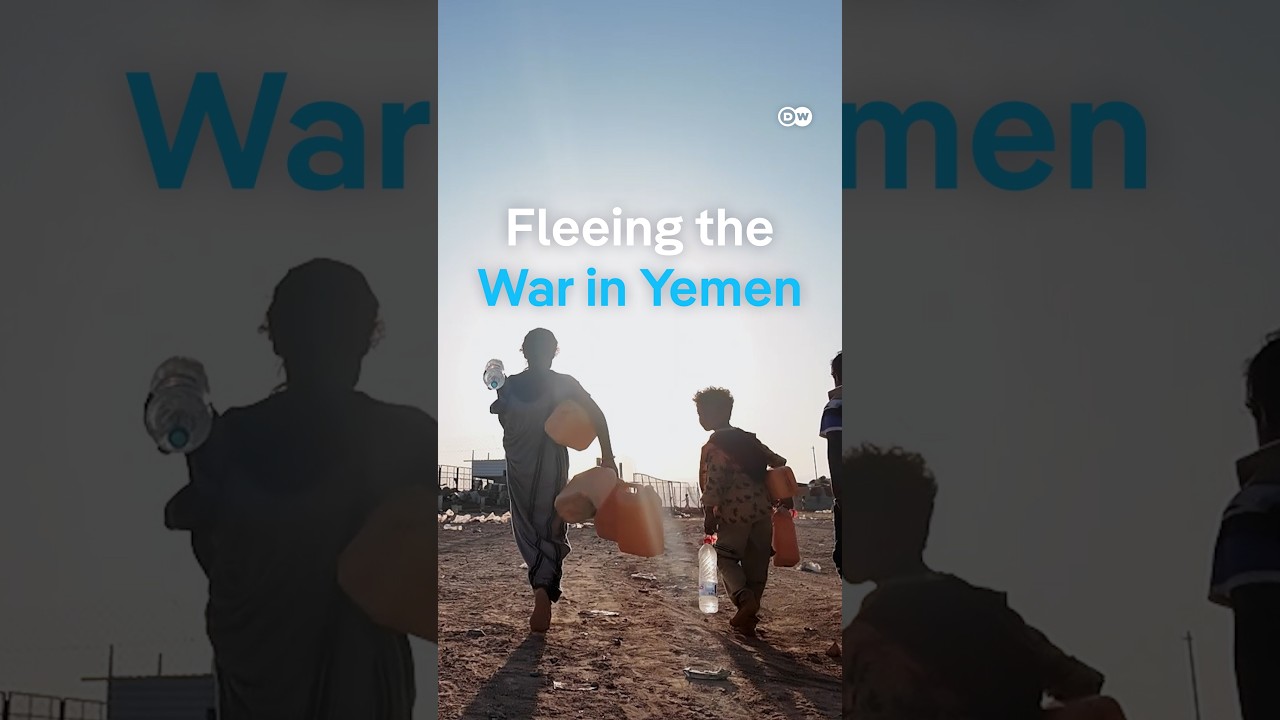Fleeing the war in Yemen | DW News