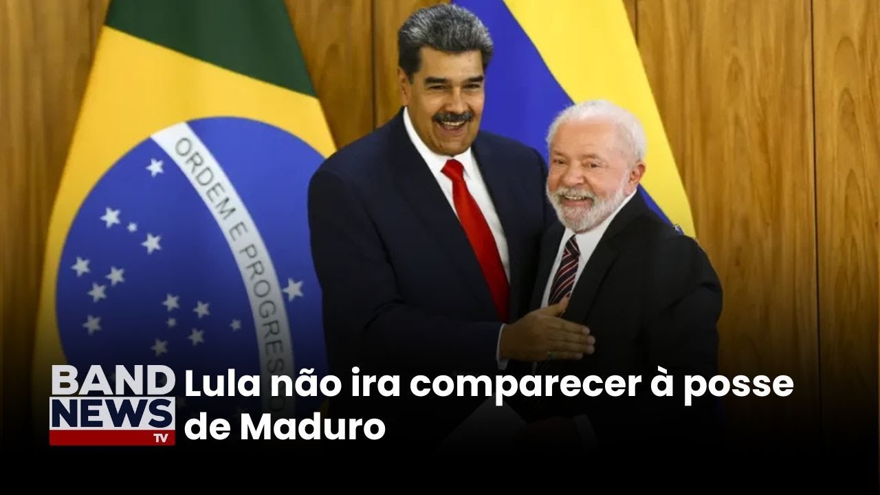 Lula vai enviar representante à posse de Maduro | BandNewsTV