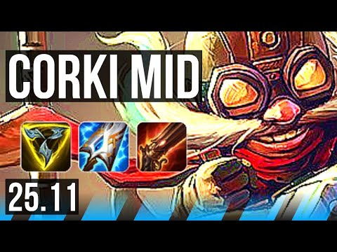 CORKI vs IRELIA (MID) | 4k comeback | KR Diamond | 25.11