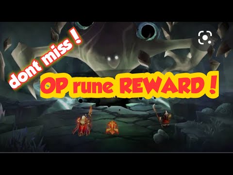 summoners war: one thing you never want to miss! /  DIMENSIONAL PREDATOR /Dec. 2021 / OP RUNE reward