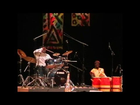 Cover Patrick Charles Drum duet-African rhythms-Yokohama Jazz festival 2011