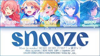 Cover art for snooze