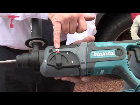 Makita bhr241rfe 18v lxt li-ion cordless rotary hammer drill