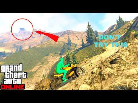 I Tried to Drive THE WORST BIKE IN GTA ONLINE to the TOP OF MOUNT CHILIAD...