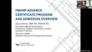 PMHNP Advance Certificate Program and Admissions Overview.