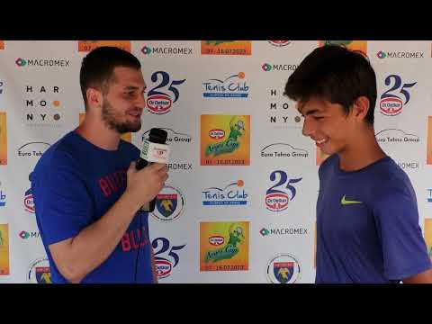Interviu Matei Florin Breazu - Dr. Oetker Arges Cup 2023