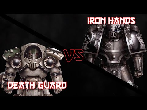 Horus Heresy Battle Report - Death Guard vs Iron Hands - 3500 points
