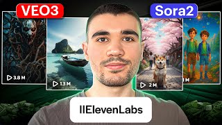 How to Use Sora 2 & Veo 3.1 with ElevenLabs (AI Automation)