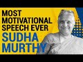 Motivational Speech Sudha Murthy There S No Shortcut To Success