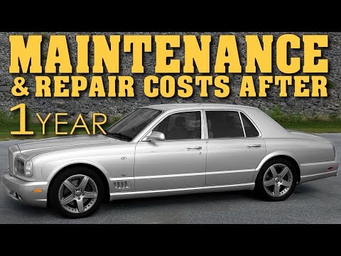 Ownership Costs After 1 Year | Owning A Bentley Arnage - Episode 15