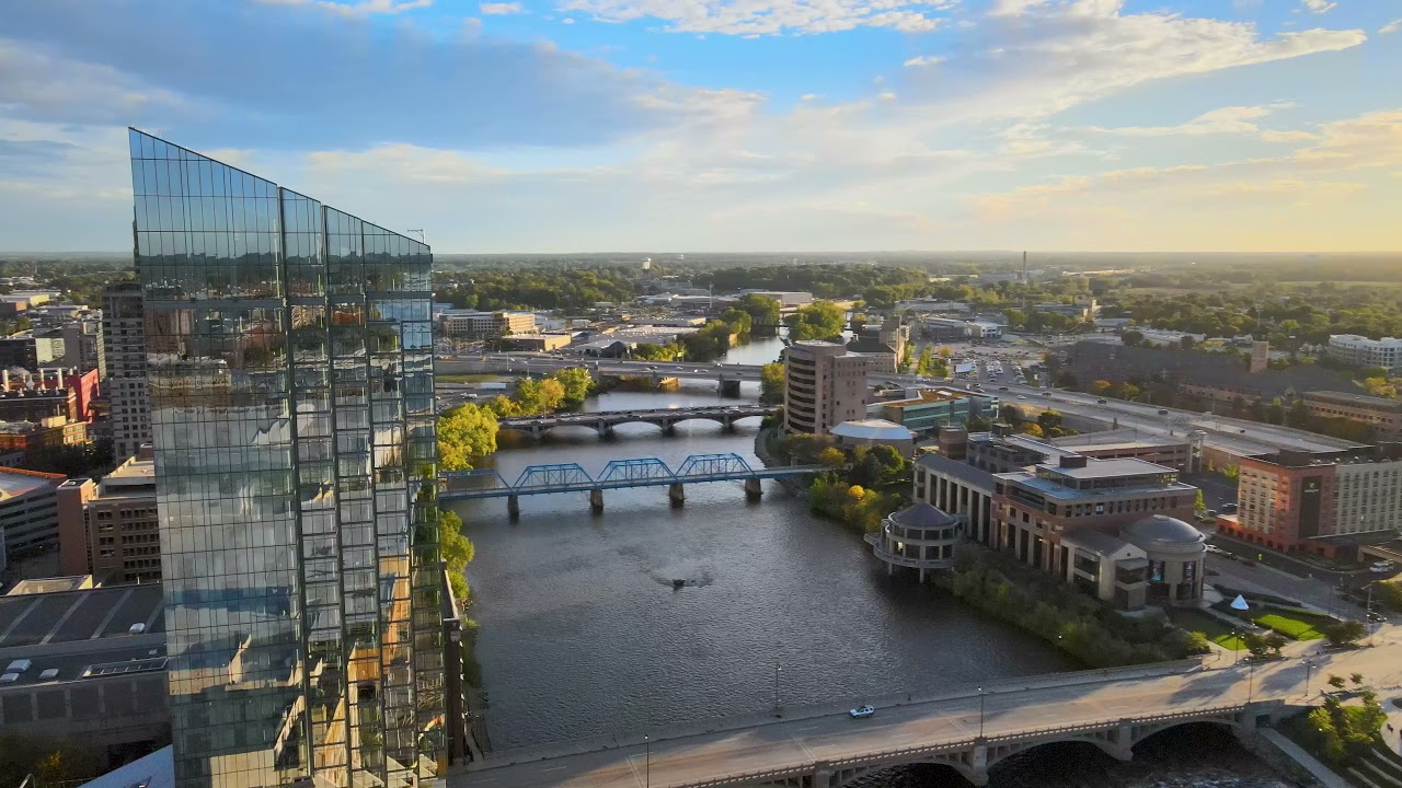 Grand Rapids City Skyline