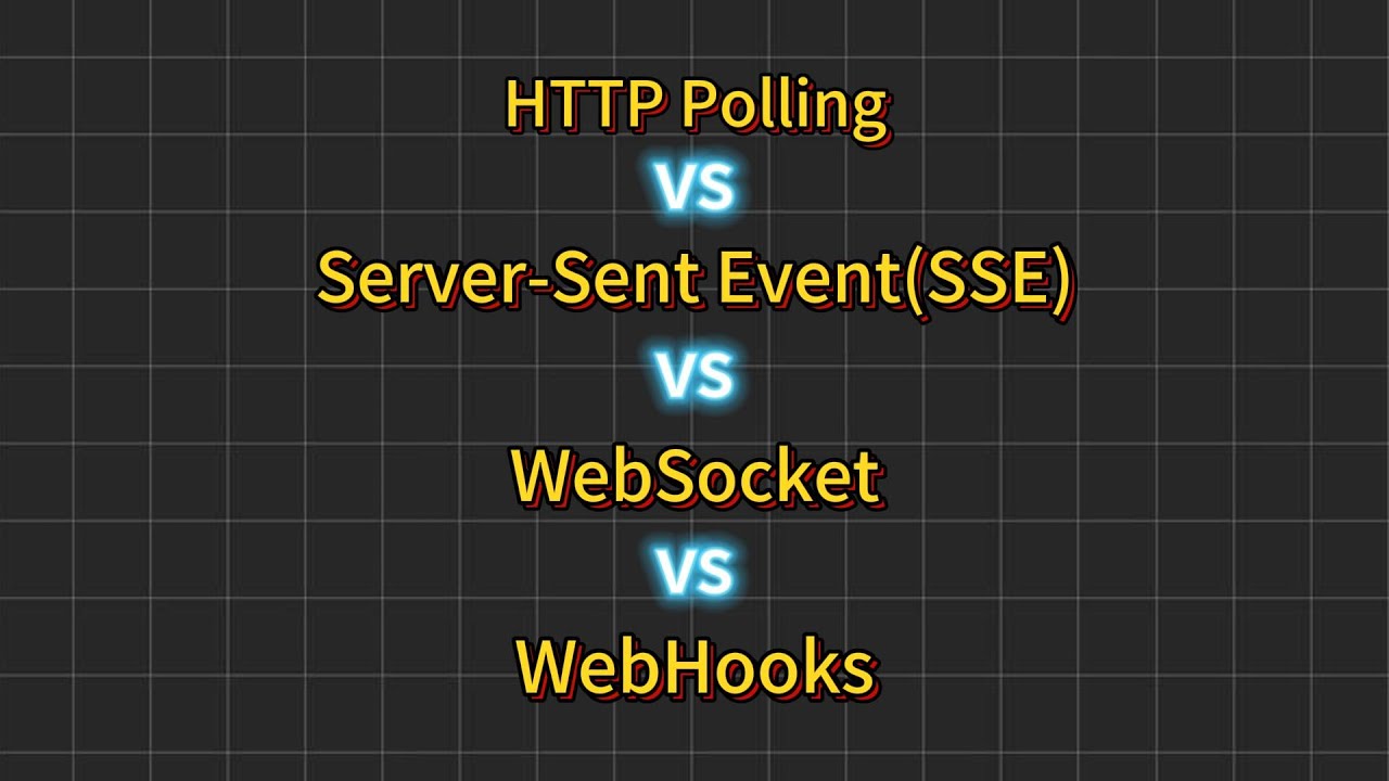 HTTP Polling vs SSE vs WebSocket vs WebHooks