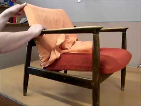 Renowacja fotela GFM 64 - PRL - cz. I