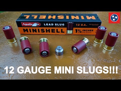 12 Gauge Aguila Mini-Slug Review
