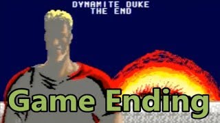 Dynamite Duke Sega Genesis Final Boss & Ending - The No Swear Gamer
