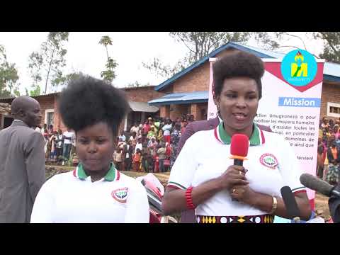 The Bonne Action Mugiraneza organization donated 2 motorcycles to the #Ndava parish in the #Buraz...