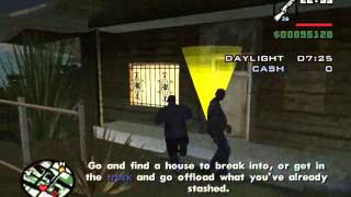 GTA San Andreas Side Mission - Burglary