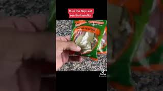 Burning bay leaves for anxiety