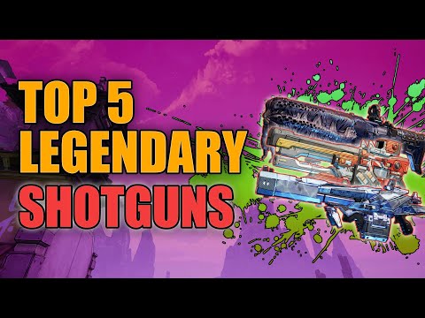 Borderlands 3 | Top 5 Legendary Shotguns - Best Shotguns for End Game Builds