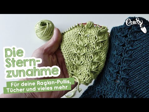 The star increase for raglan sweaters, shawls & much more #knittingtip #raglan #shawlsknitting