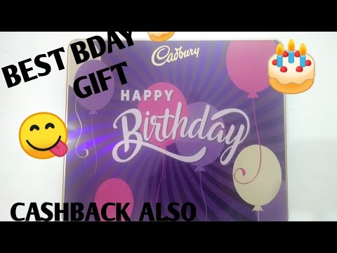 PERFECT CADBURY  HAPPY BIRTHDAY BOX | GIFT | GET 200-300 CASHBACK| CADBURY CHOCOLATE #secretyoutuber