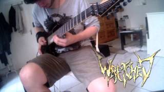 WRETCHED NEW SONG - Cranial Infestation - Guitar Cover