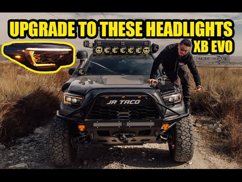 Installing The New Morimoto XB EVO Headlights on My Toyota Tacoma | Step by Step Guide + Testing