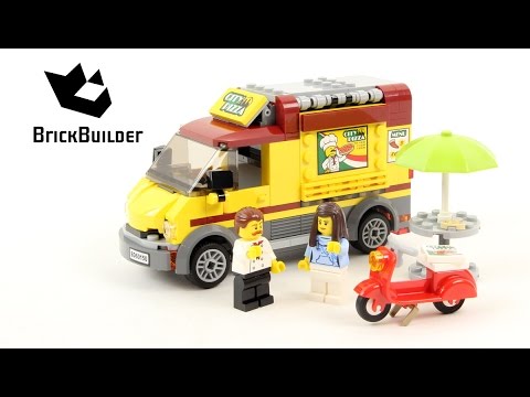 Vidéo LEGO City 60150 : Le camion pizza 