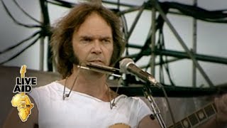 Neil Young - The Needle And The Damage Done (Live Aid 1985)