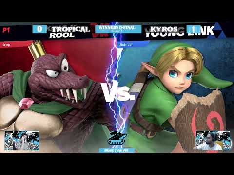 Shark Tank  #65 Winners Quarter Final - Kyros (Young Link) Vs. Cruncho (King K Rool) - SSBU